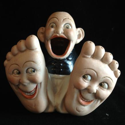 Photo of Porcelain Novelty Ash Tray Happy Feet