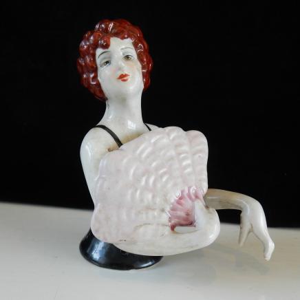 Photo of Art Deco Porcelain Pin Lady