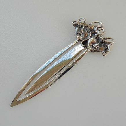 Photo of Sterling Silver Theatre Mask Clip