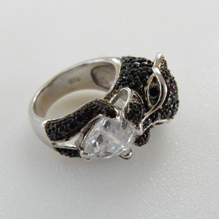 Photo of Swarovski Black Jaguar Ring