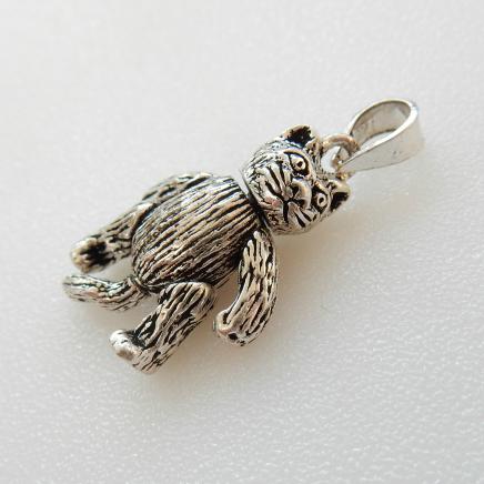 Photo of Sterling Silver Cat Charm Pendant