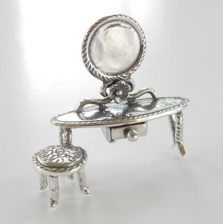 Photo of Solid Silver Ladies Dressing Table