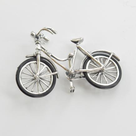 Photo of Sterling Silver Novelty Bicycle Figurine