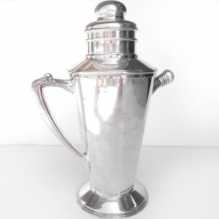 Photo of Art Deco Silverplate Dial a Drink Cocktail Shaker
