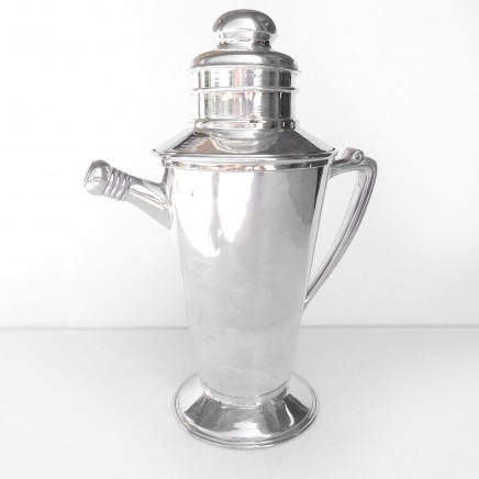 Photo of Art Deco Silverplate Dial a Drink Cocktail Shaker