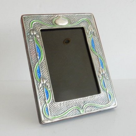 Photo of Art Nouveau Silver Photo Frame