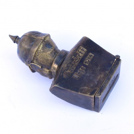 Photo of Brass First World War Ludendorff General Vesta, Match Safe WW1