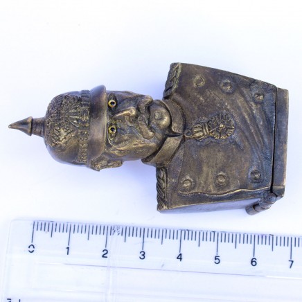 Photo of Brass First World War Ludendorff General Vesta, Match Safe WW1