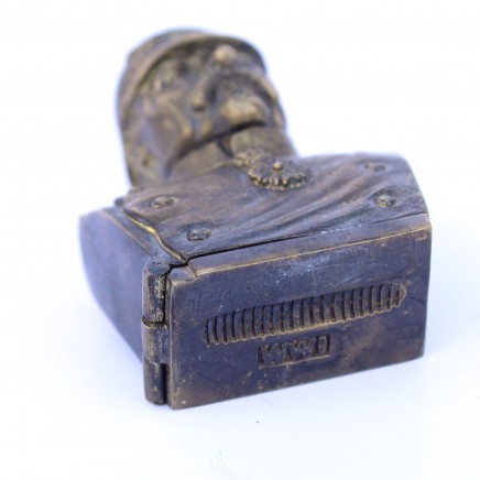 Photo of Brass First World War Ludendorff General Vesta, Match Safe WW1