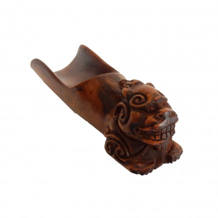 Photo of Chinese Carved Wood Dragon Rice Scoop Oriental