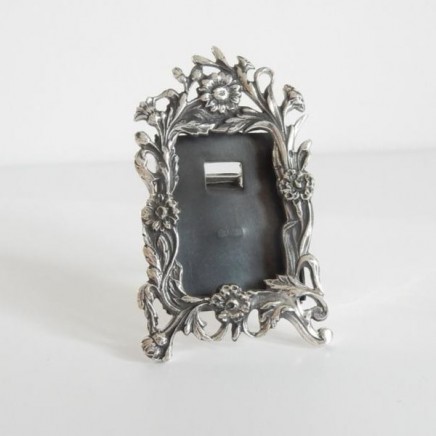 Photo of Miniature Solid Silver Photo Frame