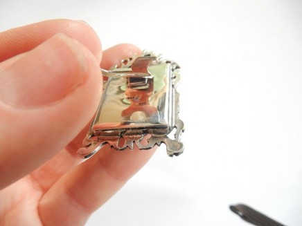 Photo of Miniature Solid Silver Photo Frame