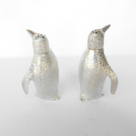 Photo of Novelty Silverplated Emperor Penguin Salt & Pepper Pot