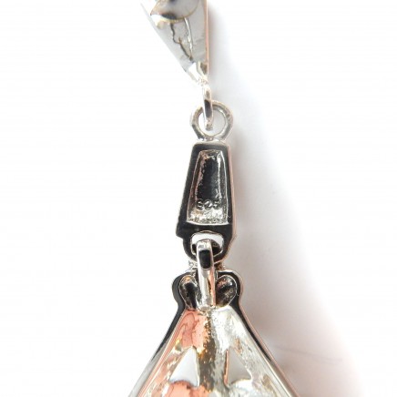 Photo of Opal Filigree Marcasite Droplet Earrings Sterling Silver Fine Jewelry