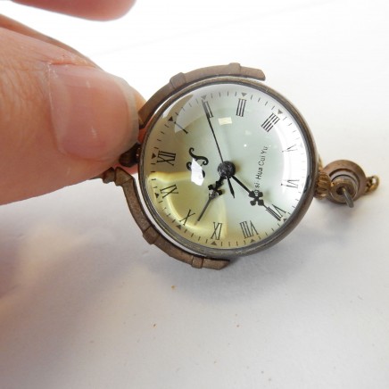 Photo of Skeleton Globe Clock Watch