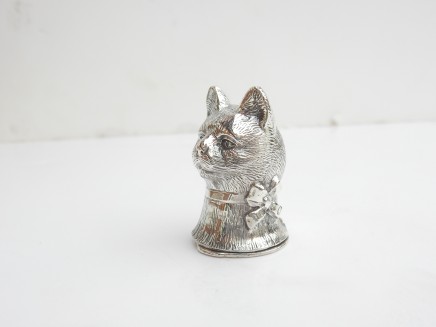 Photo of Solid Silver Cat Vesta