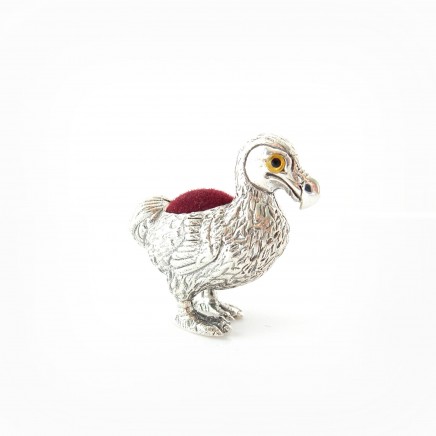Photo of Solid Silver Dodo Pin Cushion Charm