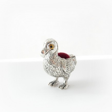 Photo of Solid Silver Dodo Pin Cushion Charm