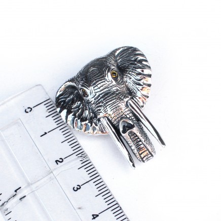 Photo of Sterling Silver Elephant Pendant
