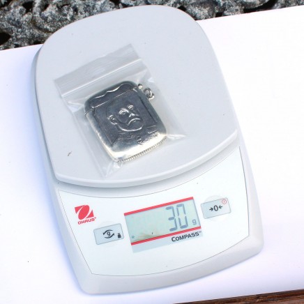 Photo of Sterling Silver King Edward VII Vesta Match Safe Container Box