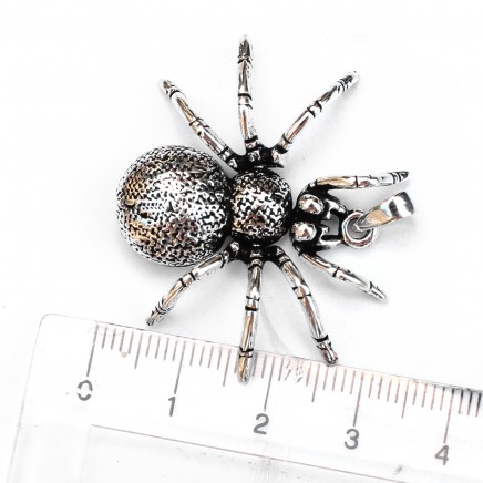 Photo of Sterling Silver Spider Pendant