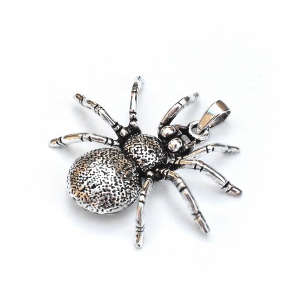 Photo of Sterling Silver Spider Pendant