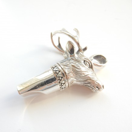 Photo of Sterling Silver Stag Hunting Whistle