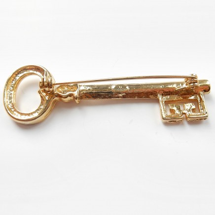 Photo of Vintage Givenchy Key Brooch 