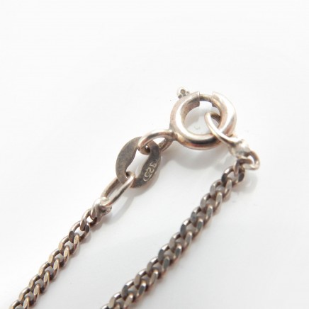 Photo of Vintage Sterling Silver Hexagon Locket Silver Love Token Jewelry