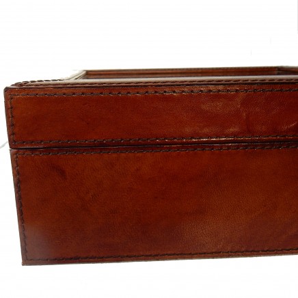 Photo of Vintage Style Leather 9 Piece Watch Box