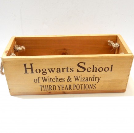 Photo of Wooden Harry Potter Hogwarts Potion Storage Box
