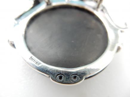Photo of Sterling Silver Onyx Jaguar Pendant
