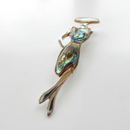 Photo of Art Deco Opal Lady Brooch