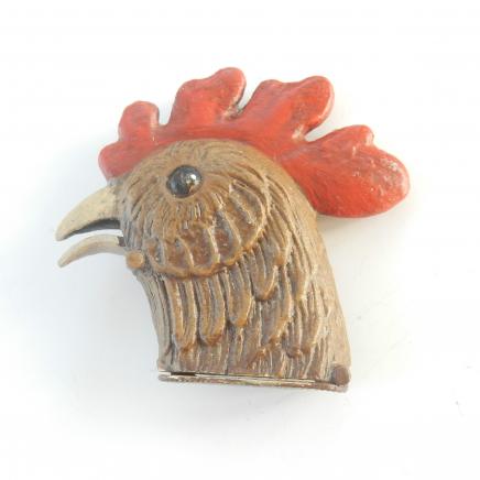 Photo of Hand Painted Rooster Vesta
