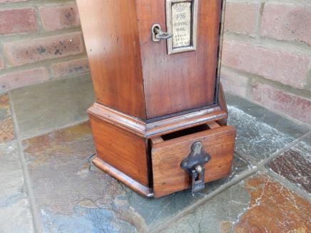 Photo of English Country House Mahogany Post Box