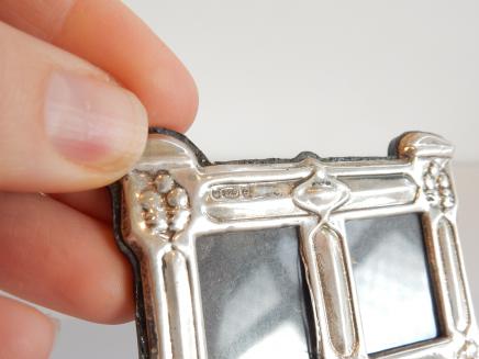 Photo of English Silver Miniature Photo Frame