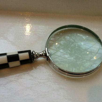 Photo of Large Chequered Magnifying Glass