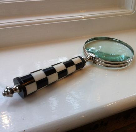 Photo of Large Chequered Magnifying Glass