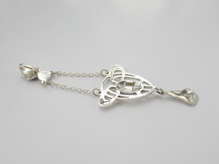 Photo of Celtic Silver & Enamel Pendant
