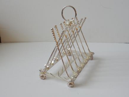 Photo of Silver-Plated Golf Club Rack 