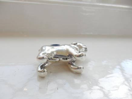 Photo of Solid Silver & Garnet British Bull Dog Pin Cushion