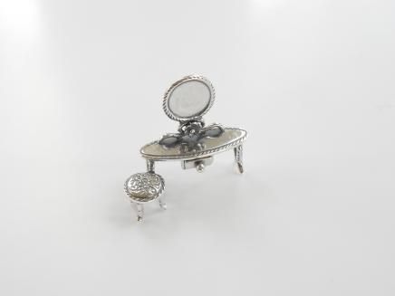 Photo of Solid Silver Ladies Dressing Table