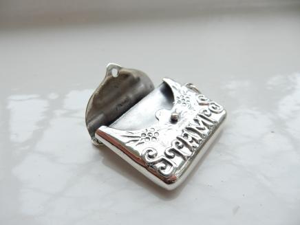 Photo of Sterling Silver Stamp Holder Pendant