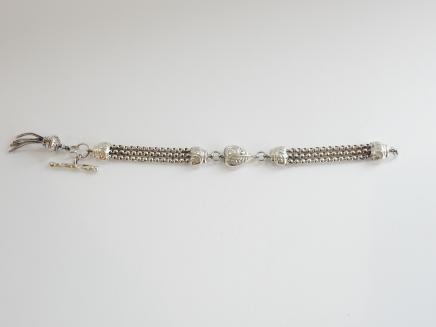Photo of Sterling Silver T Bar  Albert Chain