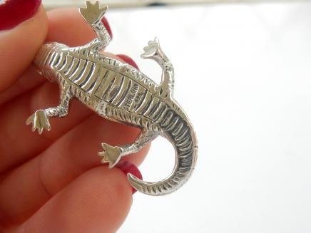 Photo of Sterling Silver Lizard Pin Cushion