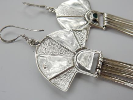 Photo of Art Deco Fan Earrings