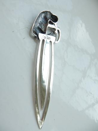 Photo of Sterling Silver Cat & Fish Bowl Bookmark