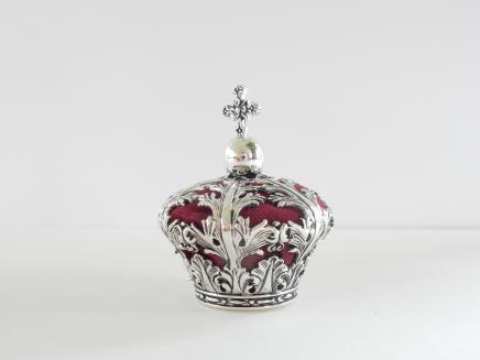 Photo of Sterling Silver Regal Crown Pin Cushion