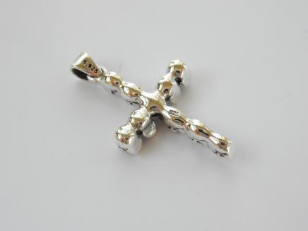 Photo of Sterling Silver Gothic Skull Crucifix