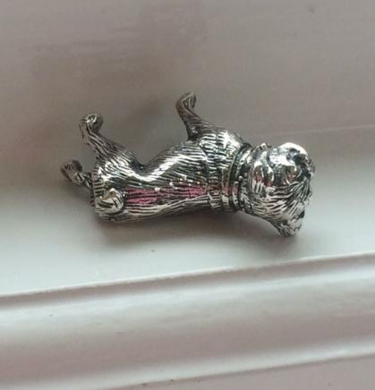 Photo of Sterling Silver Miniature Pug Dog 